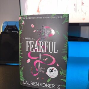 Fearful by Lauren Roberts - Black & Pink Paperback